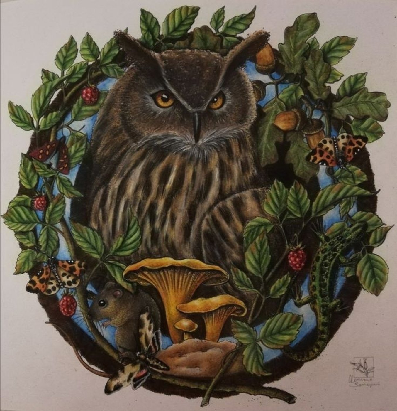 Работа от Irina_coloring_hobby