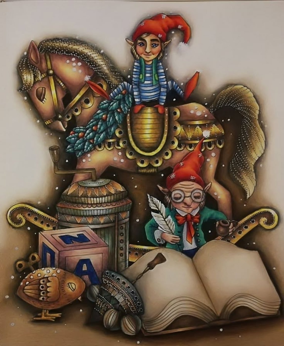 Работа от Irina_coloring_hobby