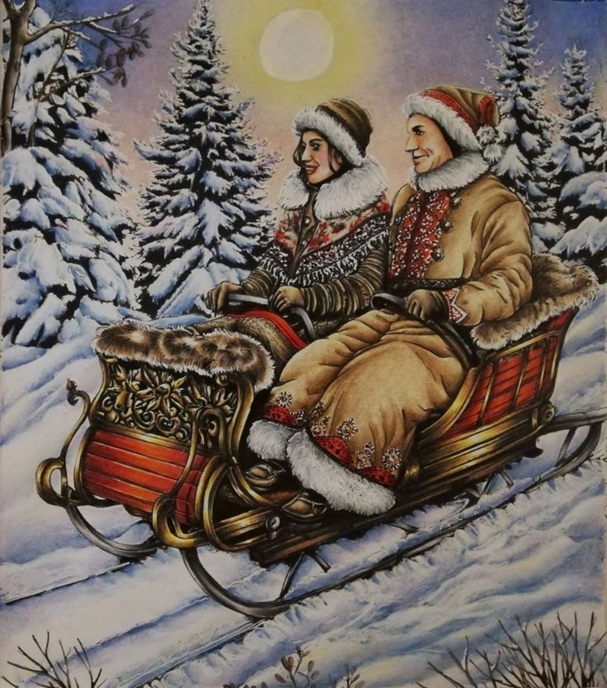 Работа от Irina_coloring_hobby