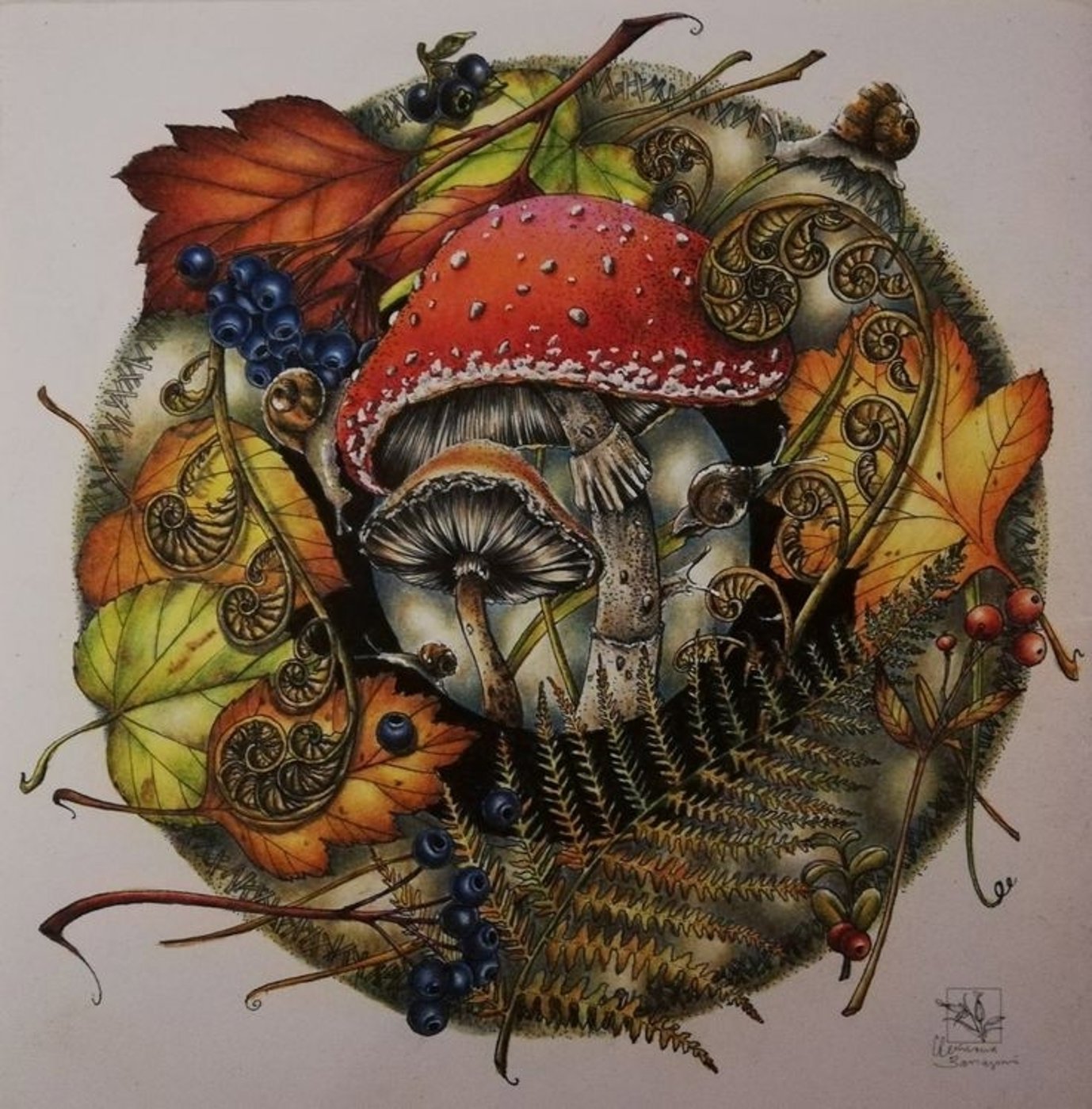Работа от Irina_coloring_hobby