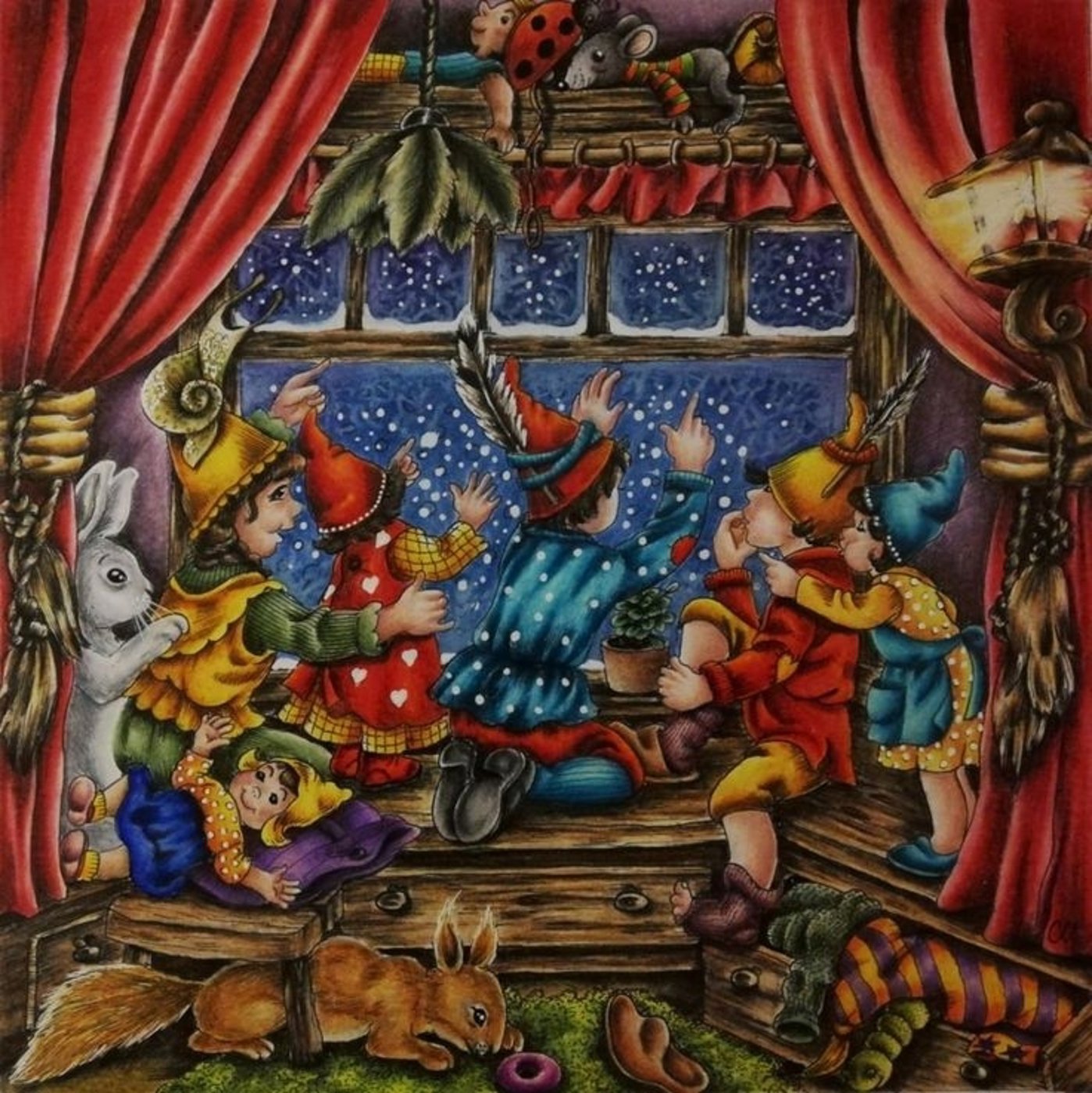 Работа от Irina_coloring_hobby