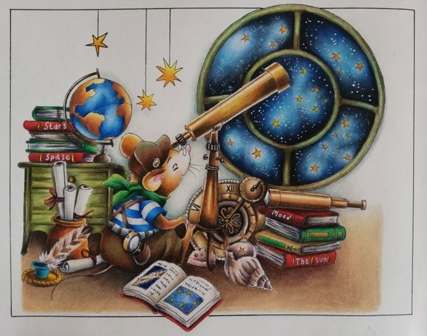 Работа от Irina_coloring_hobby
