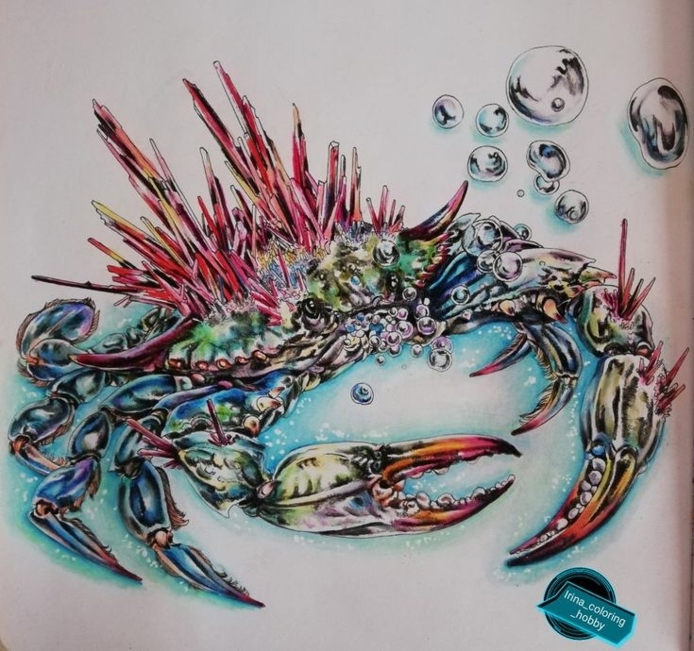 Работа от Irina_coloring_hobby