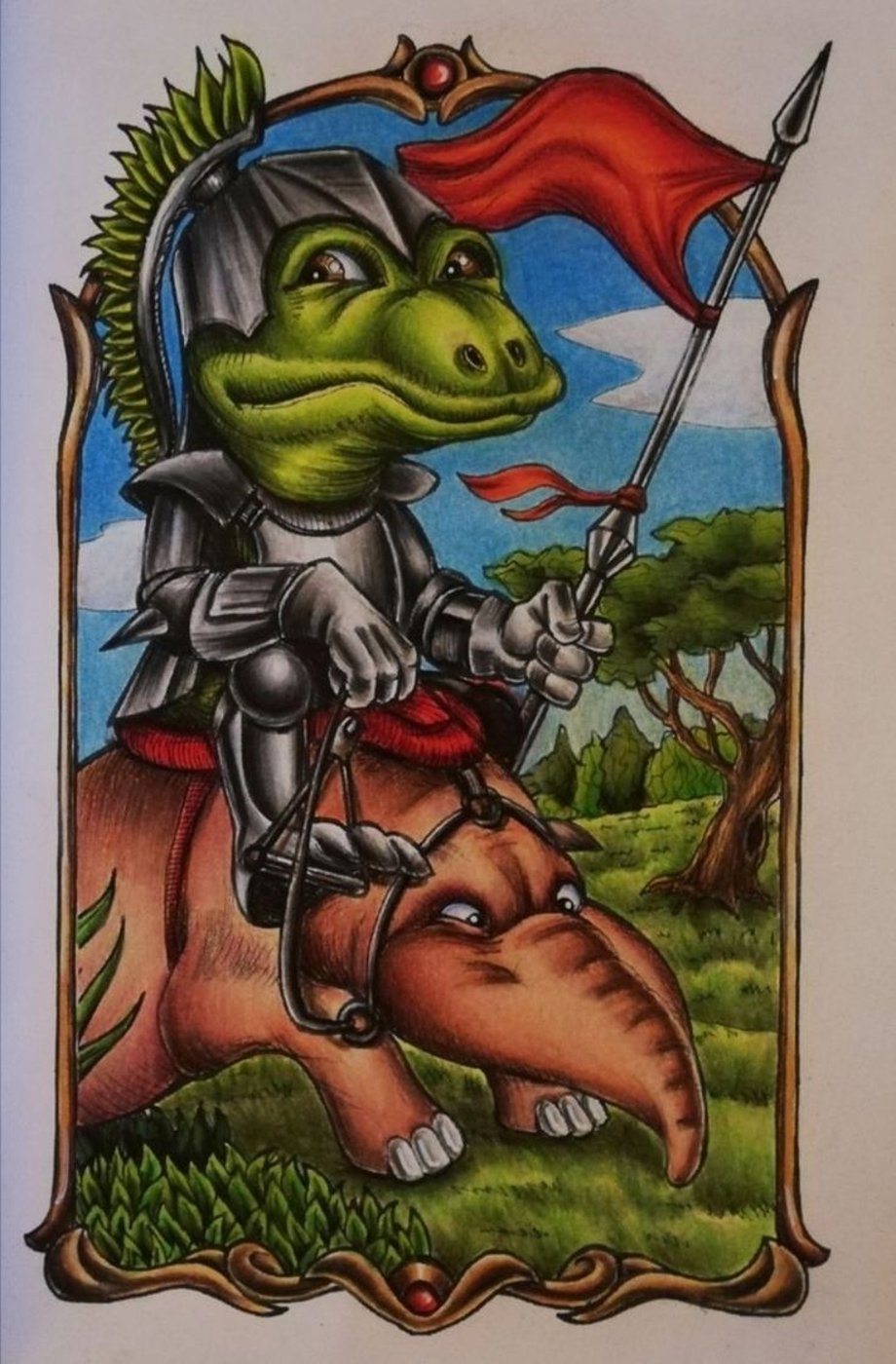 Работа от Irina_coloring_hobby