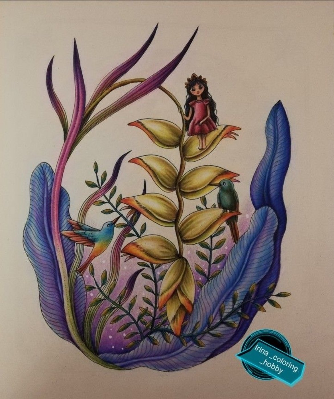 Работа от Irina_coloring_hobby