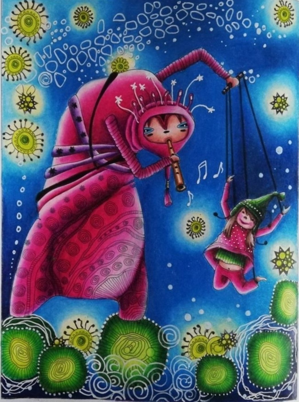 Работа от Irina_coloring_hobby