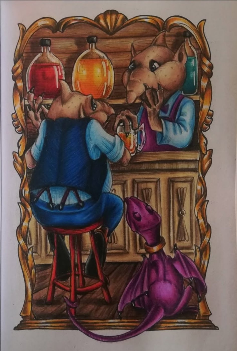 Работа от Irina_coloring_hobby