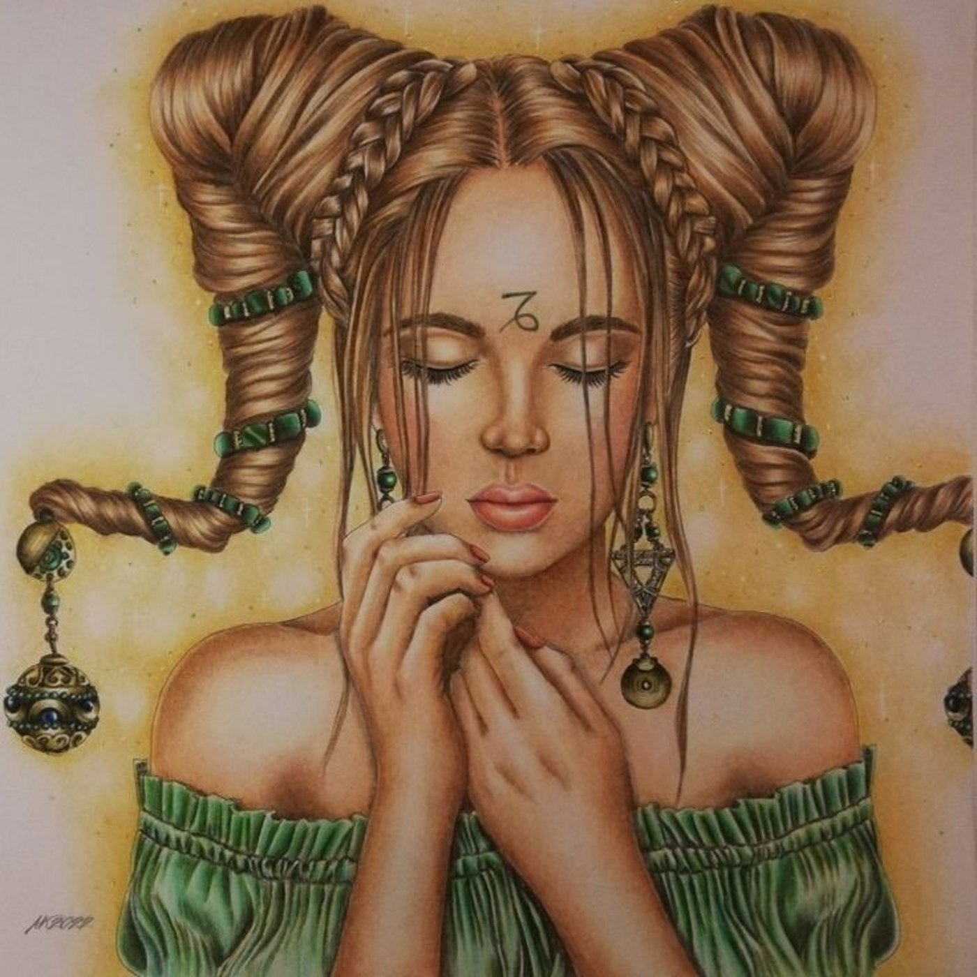 Работа от Irina_coloring_hobby