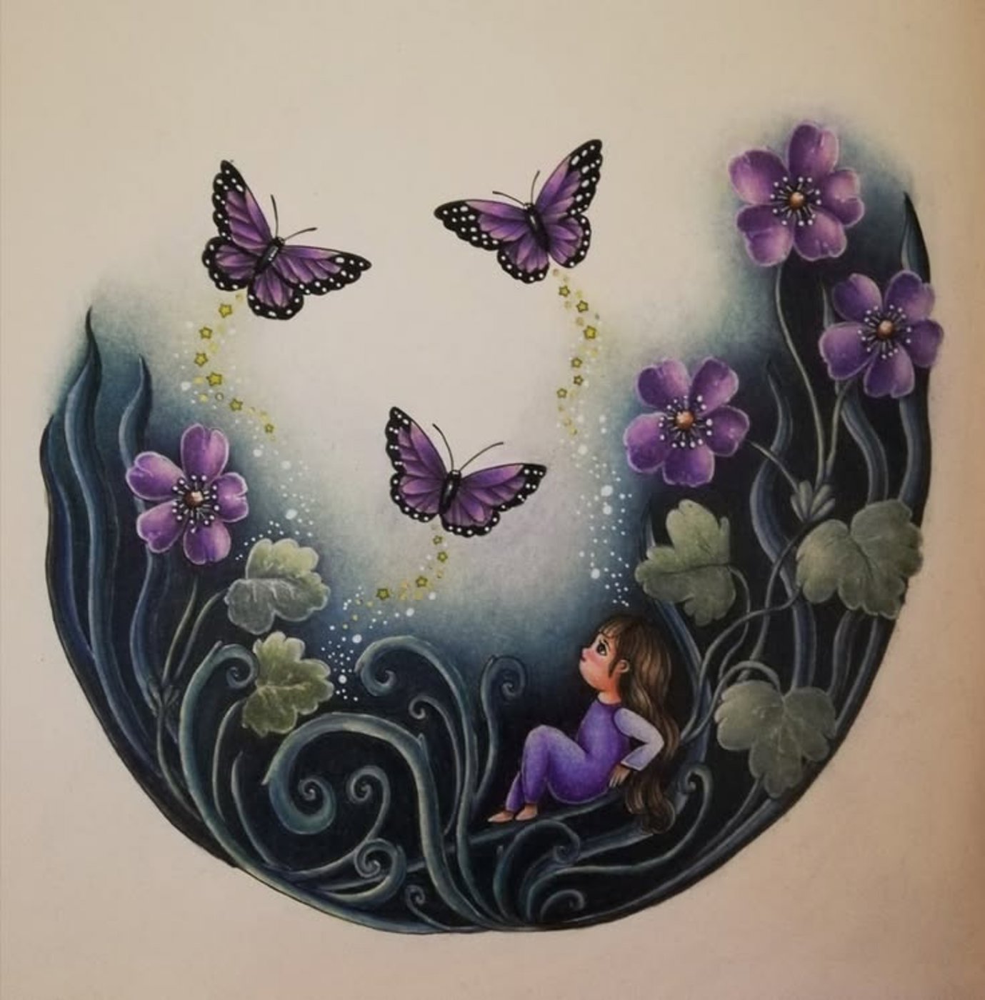 Наедине с собой от Irina_coloring_hobby