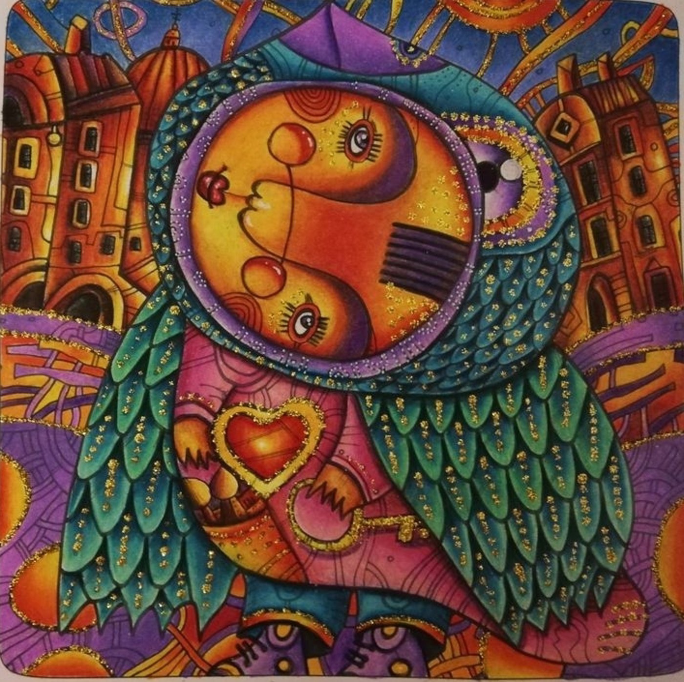 Работа от Irina_coloring_hobby