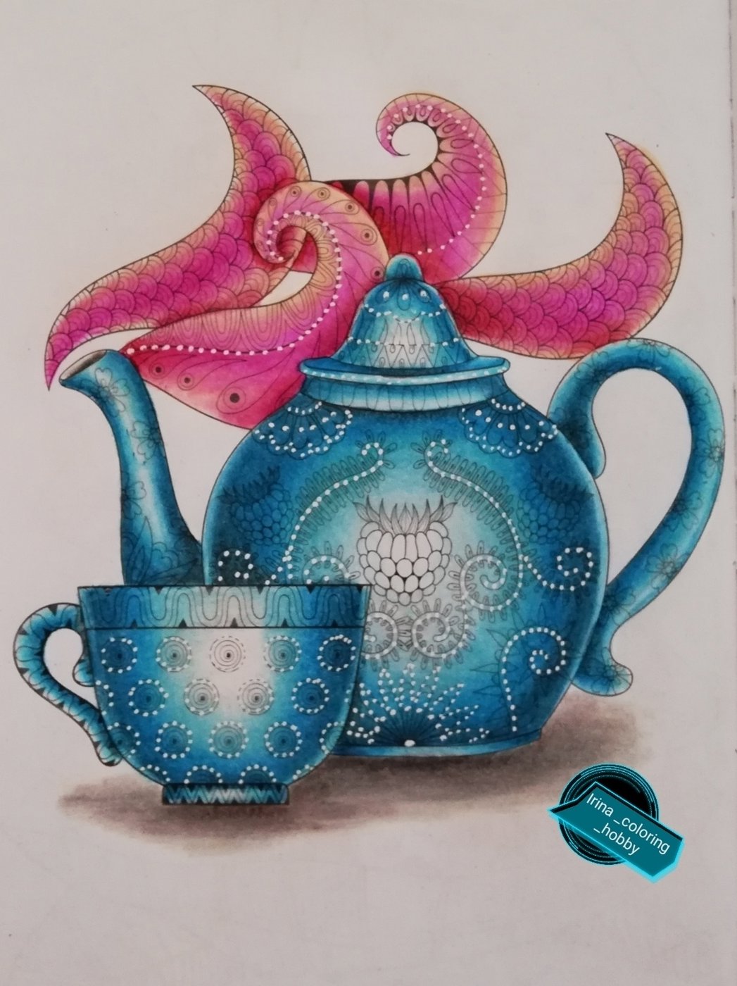 Работа от Irina_coloring_hobby