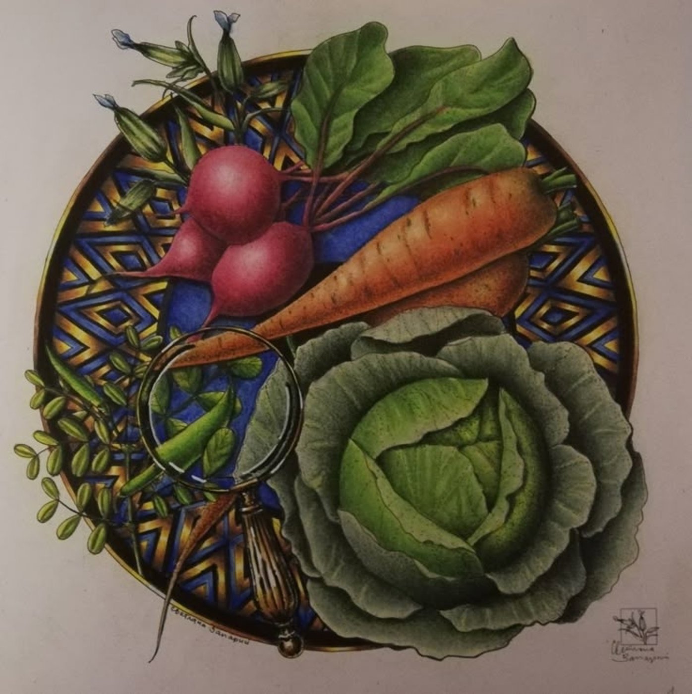 Работа от Irina_coloring_hobby