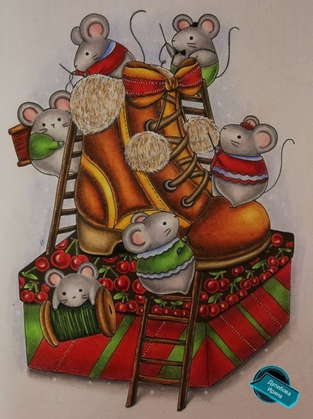 Работа от Irina_coloring_hobby