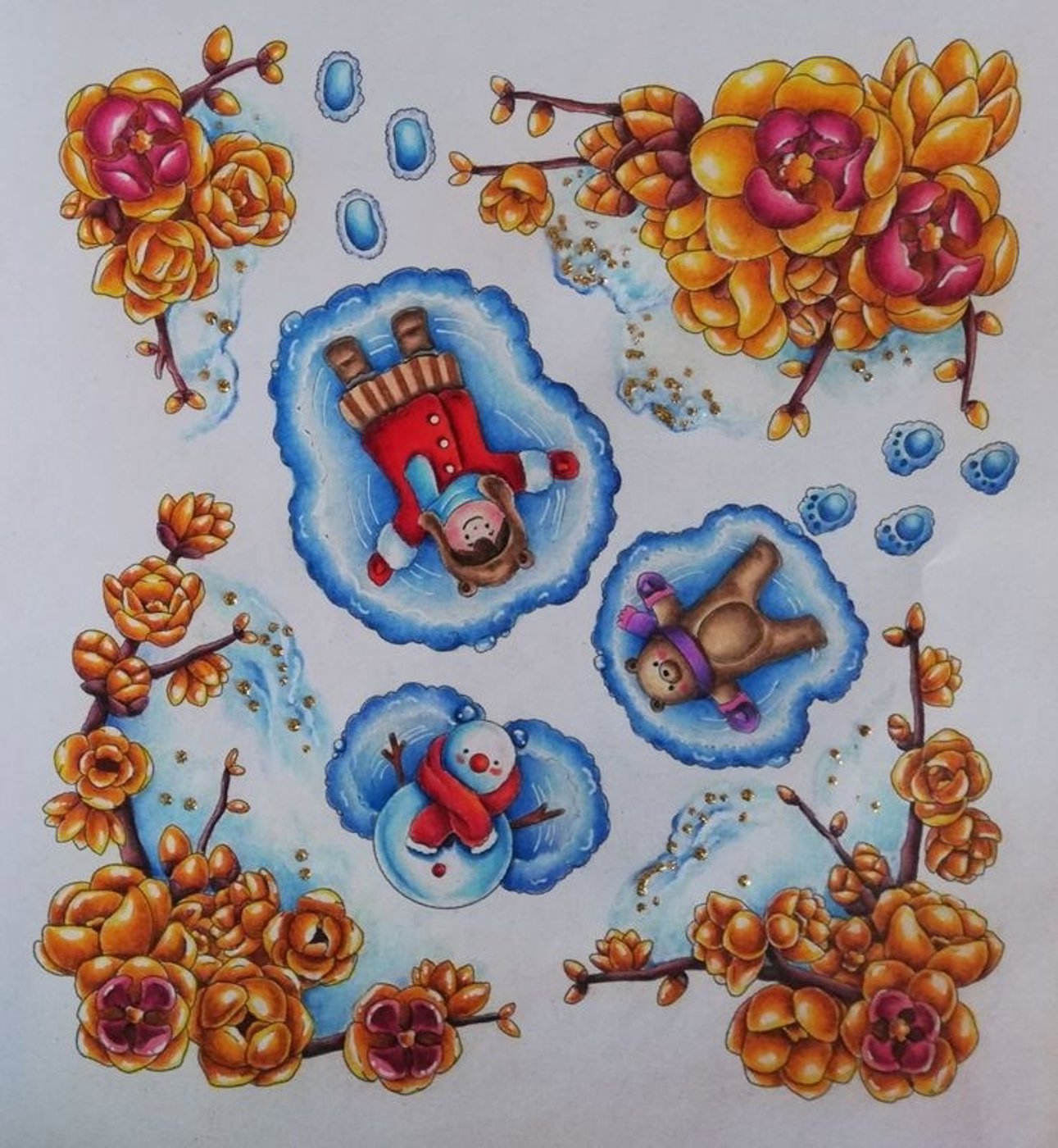 Работа от Irina_coloring_hobby