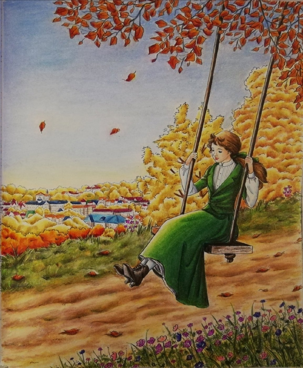 Работа от Irina_coloring_hobby