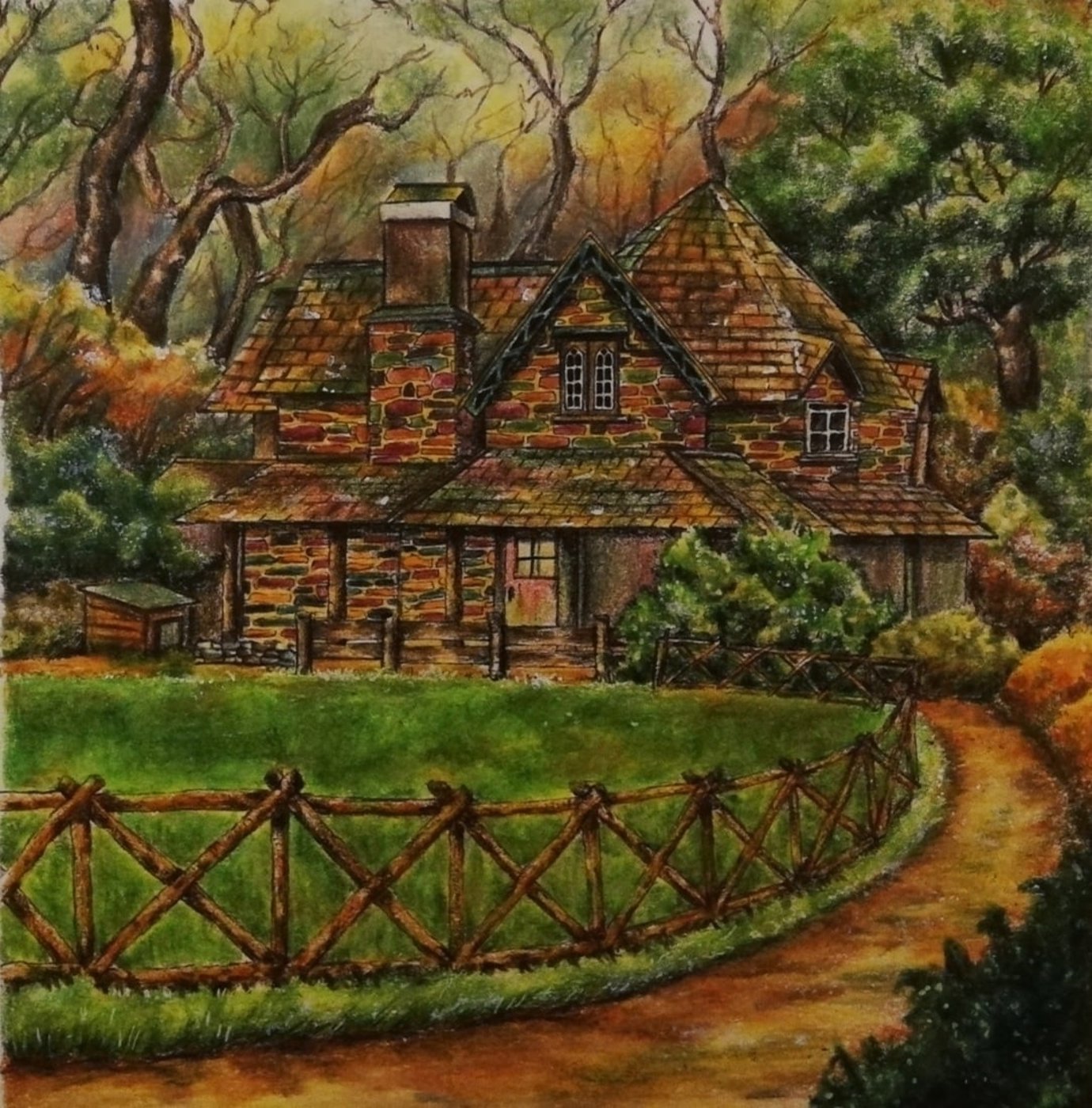 Работа от Irina_coloring_hobby