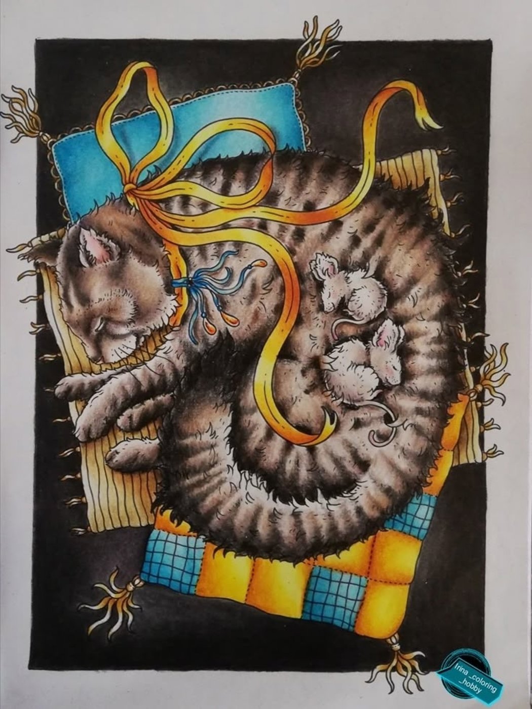 Работа от Irina_coloring_hobby