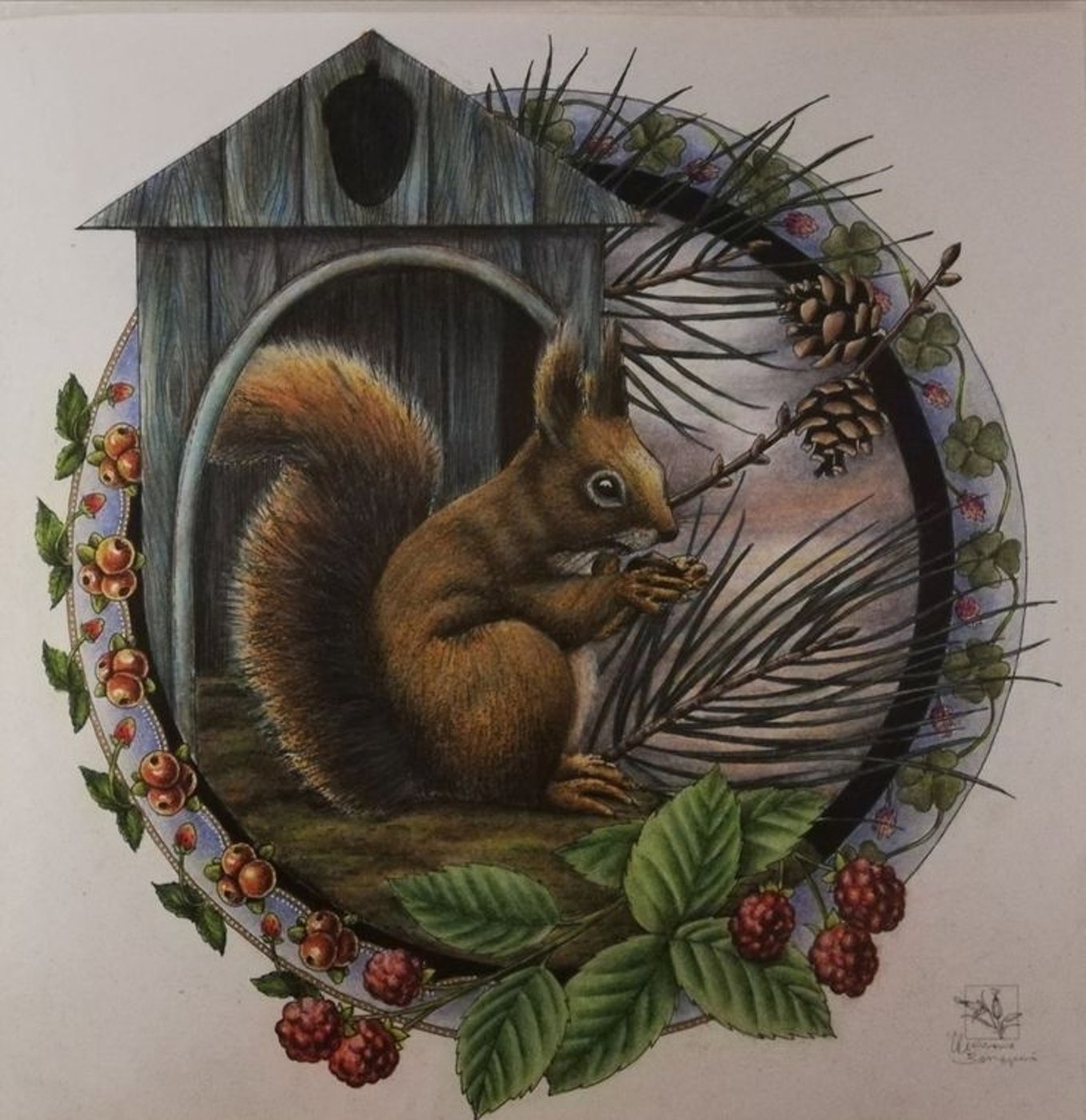 Работа от Irina_coloring_hobby