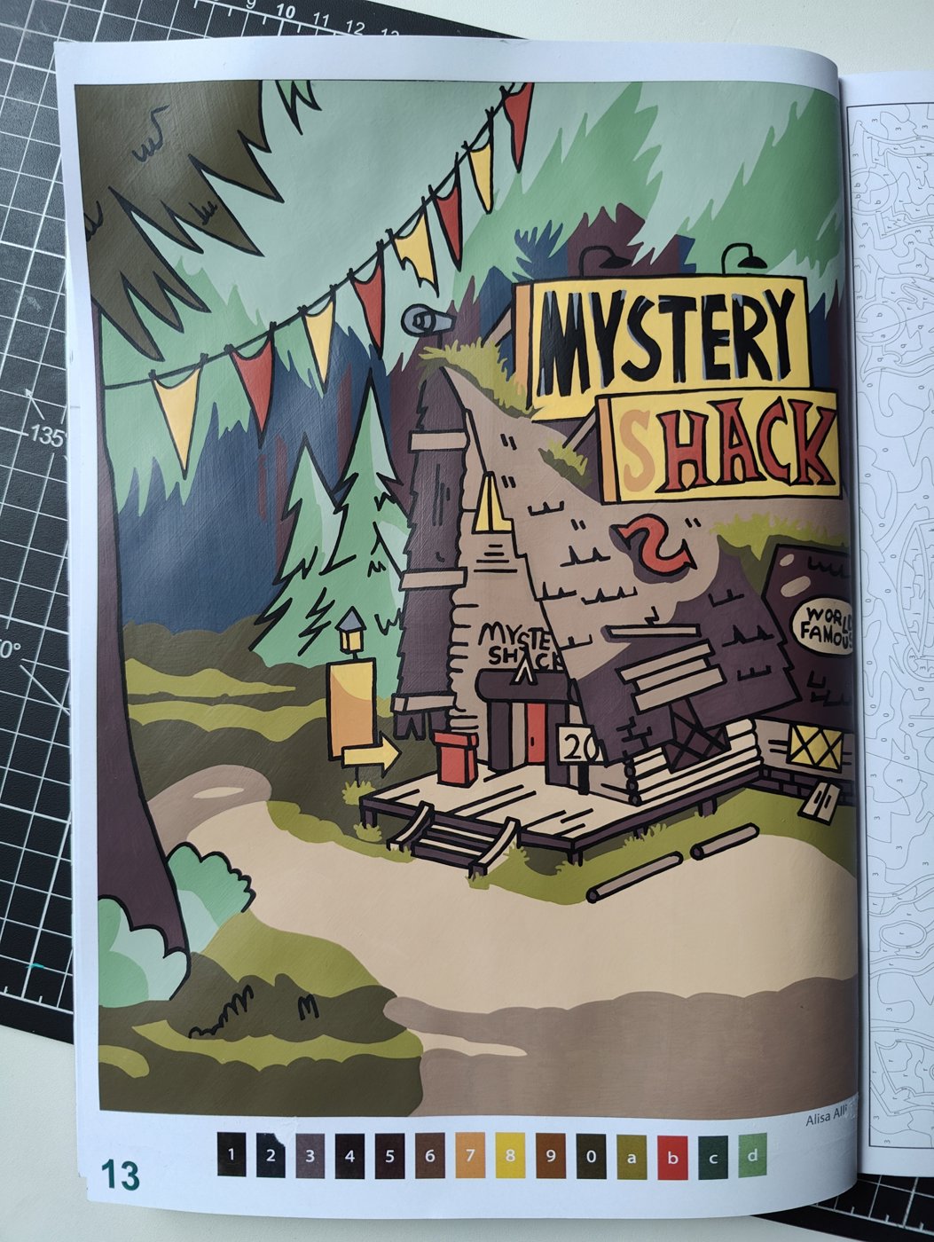 Нарисовать страницу авторской раскраски за непрерывные 9 часов - done✅ от Юля_Эльза