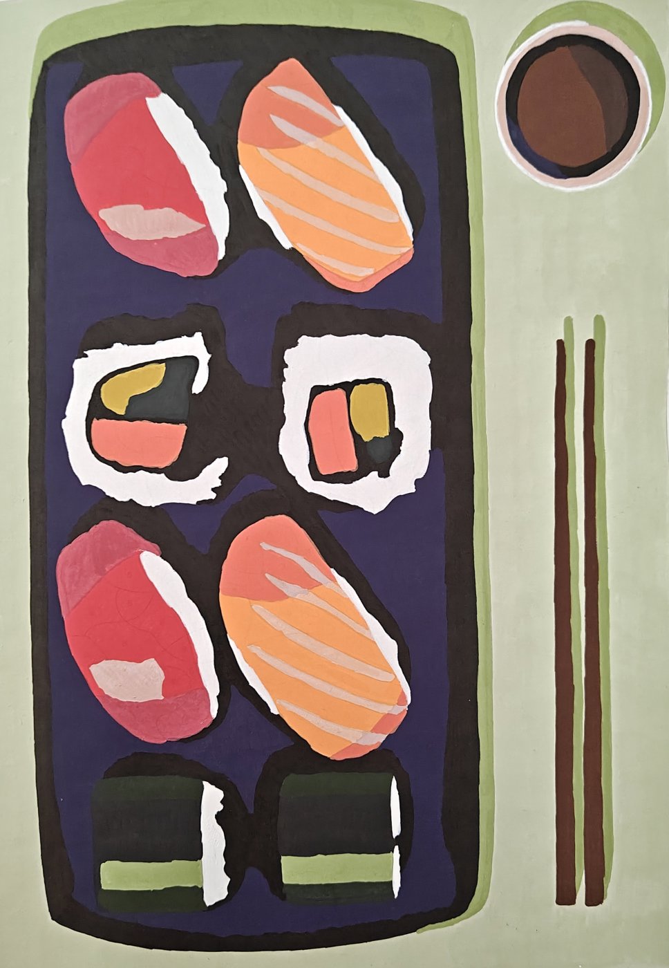 Суши-роллы от Дина