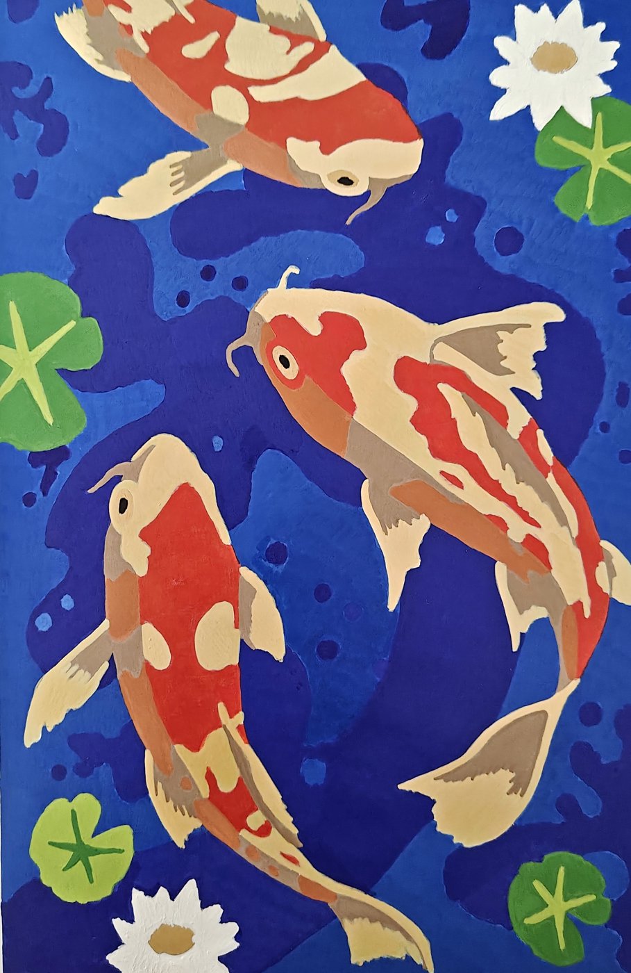 Карпы кои от Дина