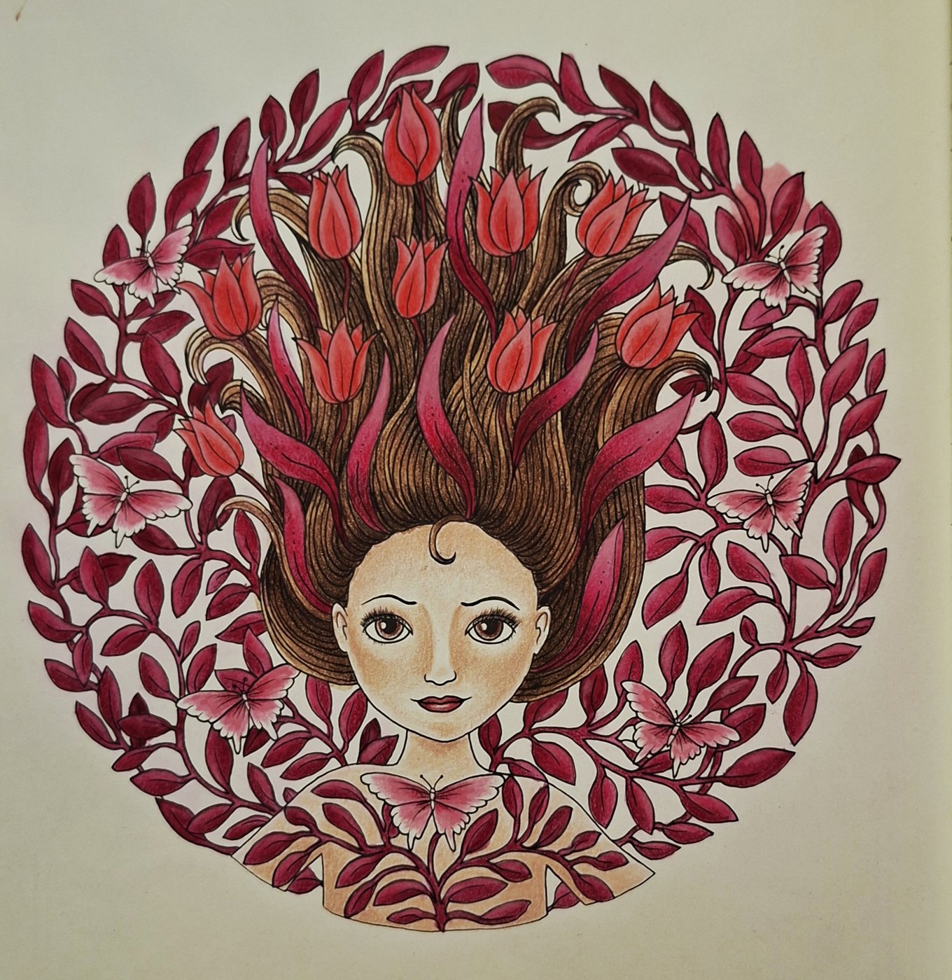 Первая проба акварели. До этой картинки не брала кисти в руки наверное со школы. от Лариса