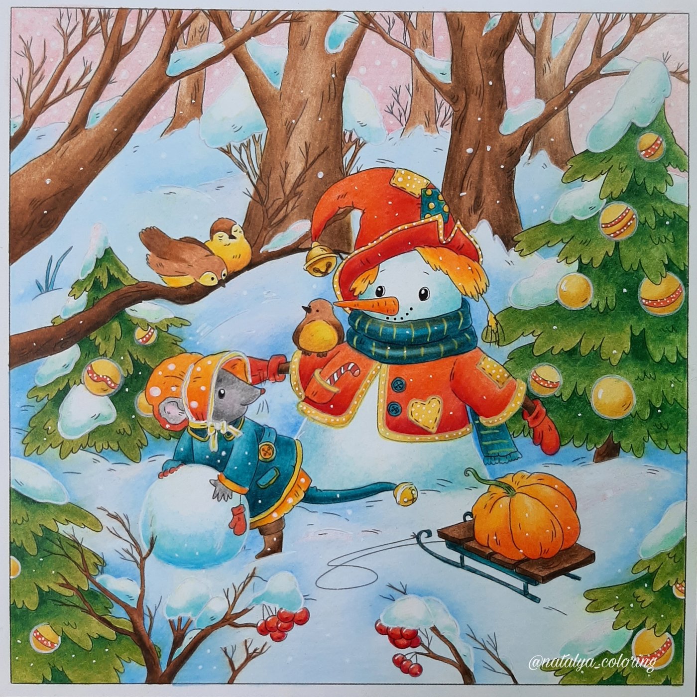 Работа от Natalya_coloring