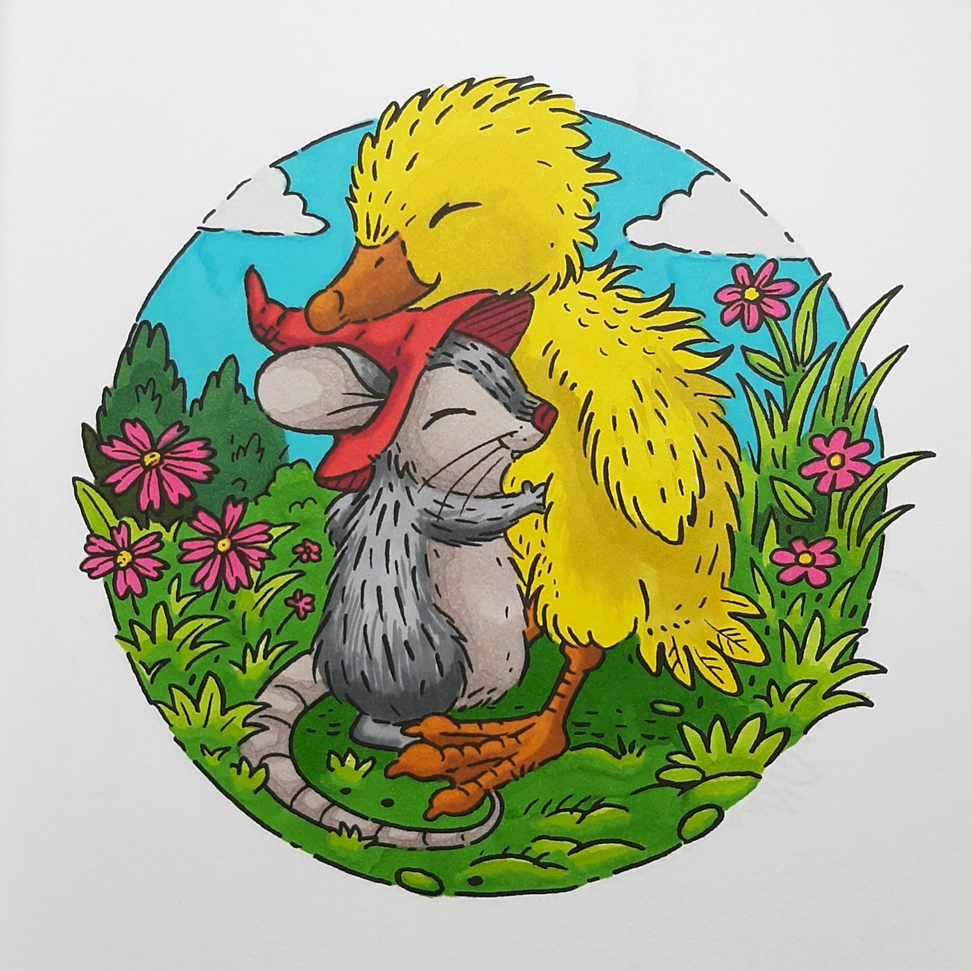 Работа от Natalya_coloring