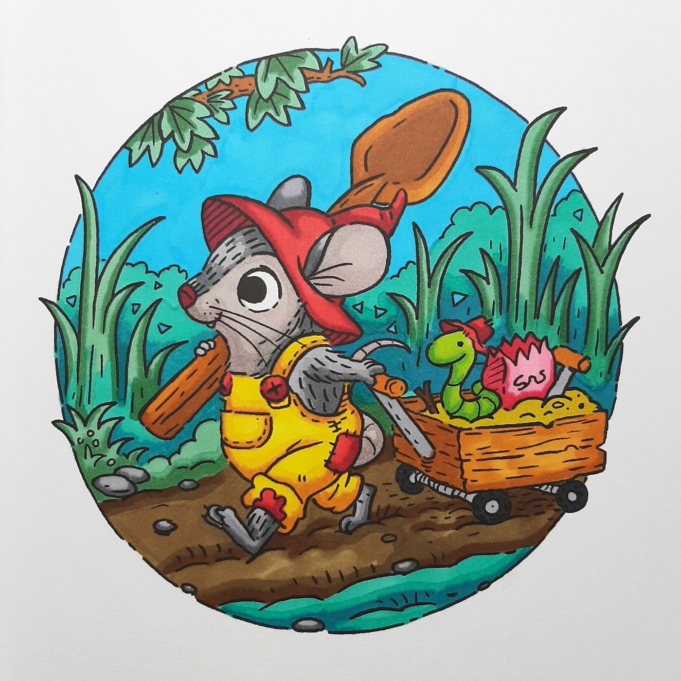 Работа от Natalya_coloring