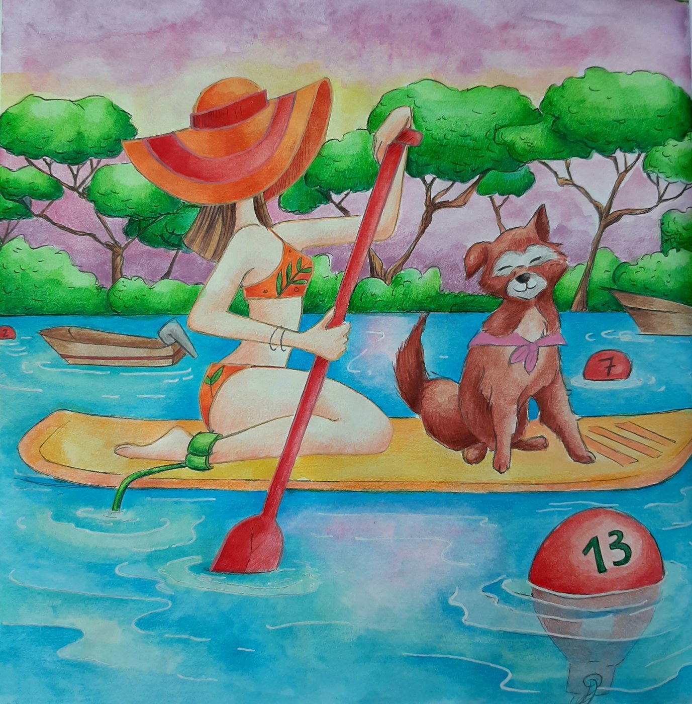 Работа от Natalya_coloring