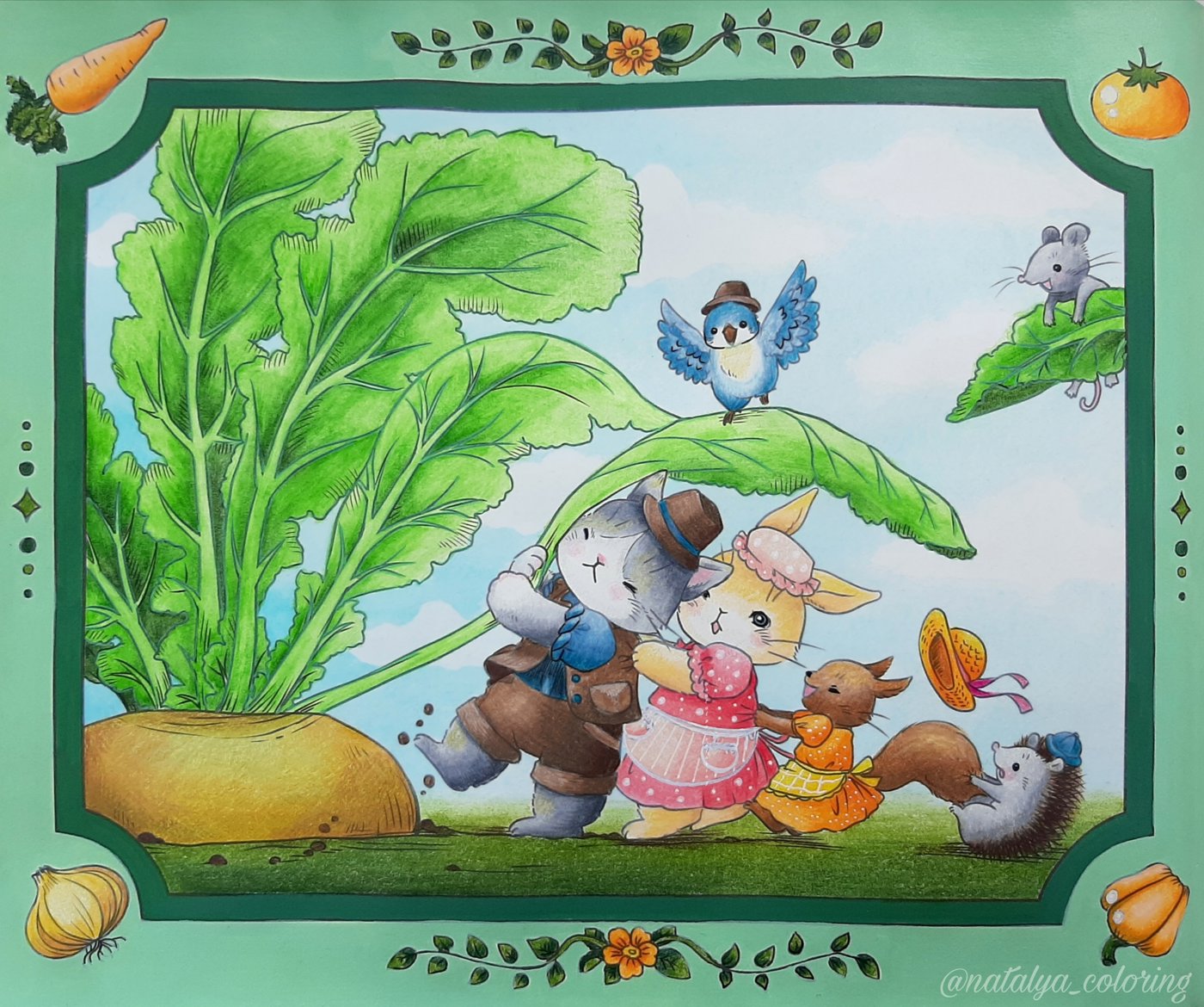 Работа от Natalya_coloring