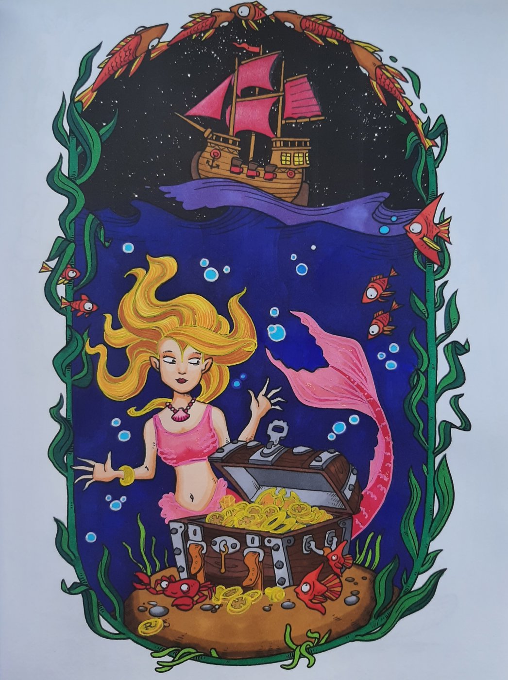 Работа от Natalya_coloring