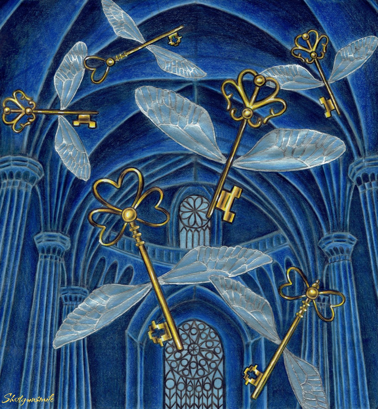 Летающие ключи от Shotgunsmile