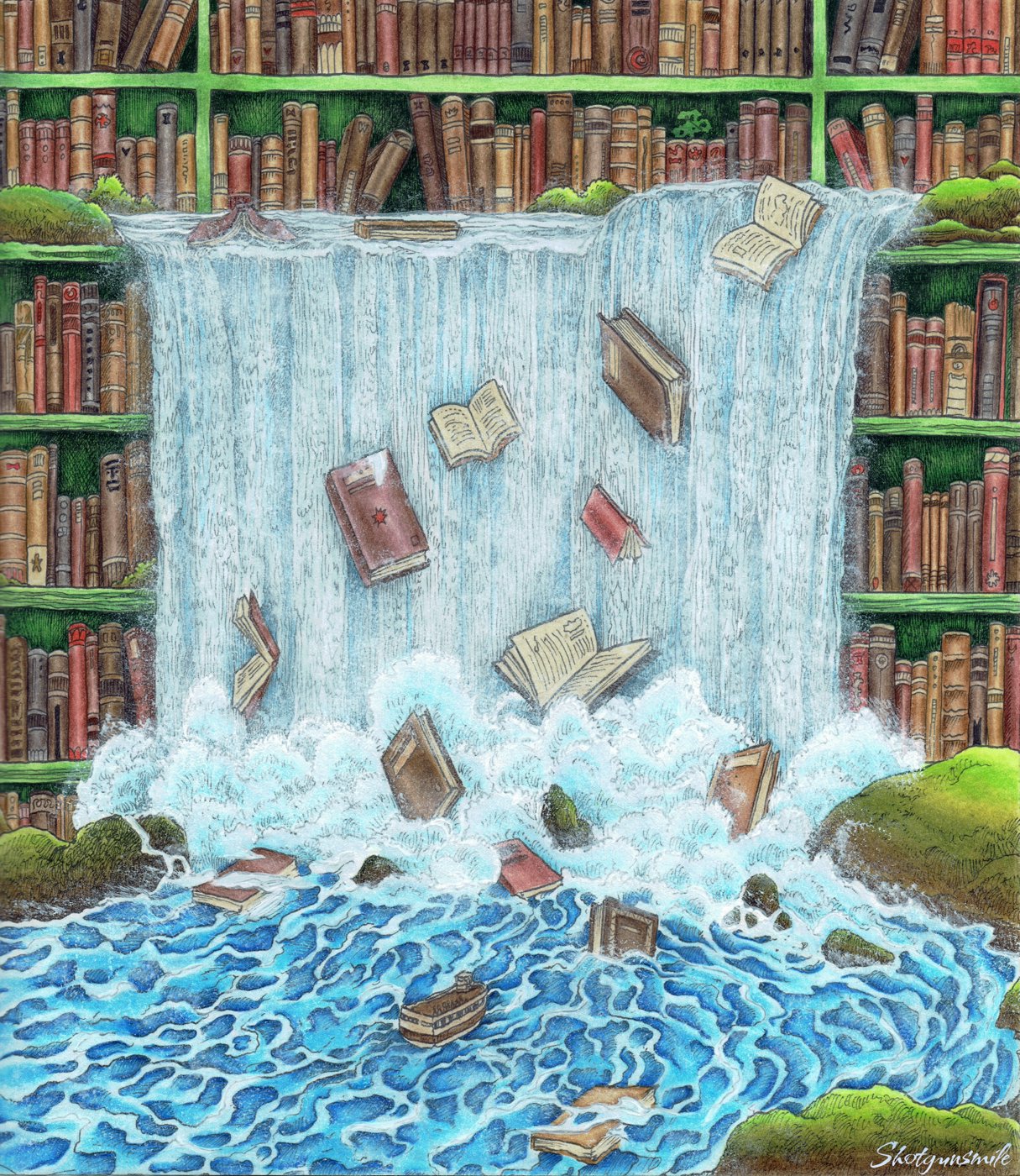 Библиотека от Shotgunsmile