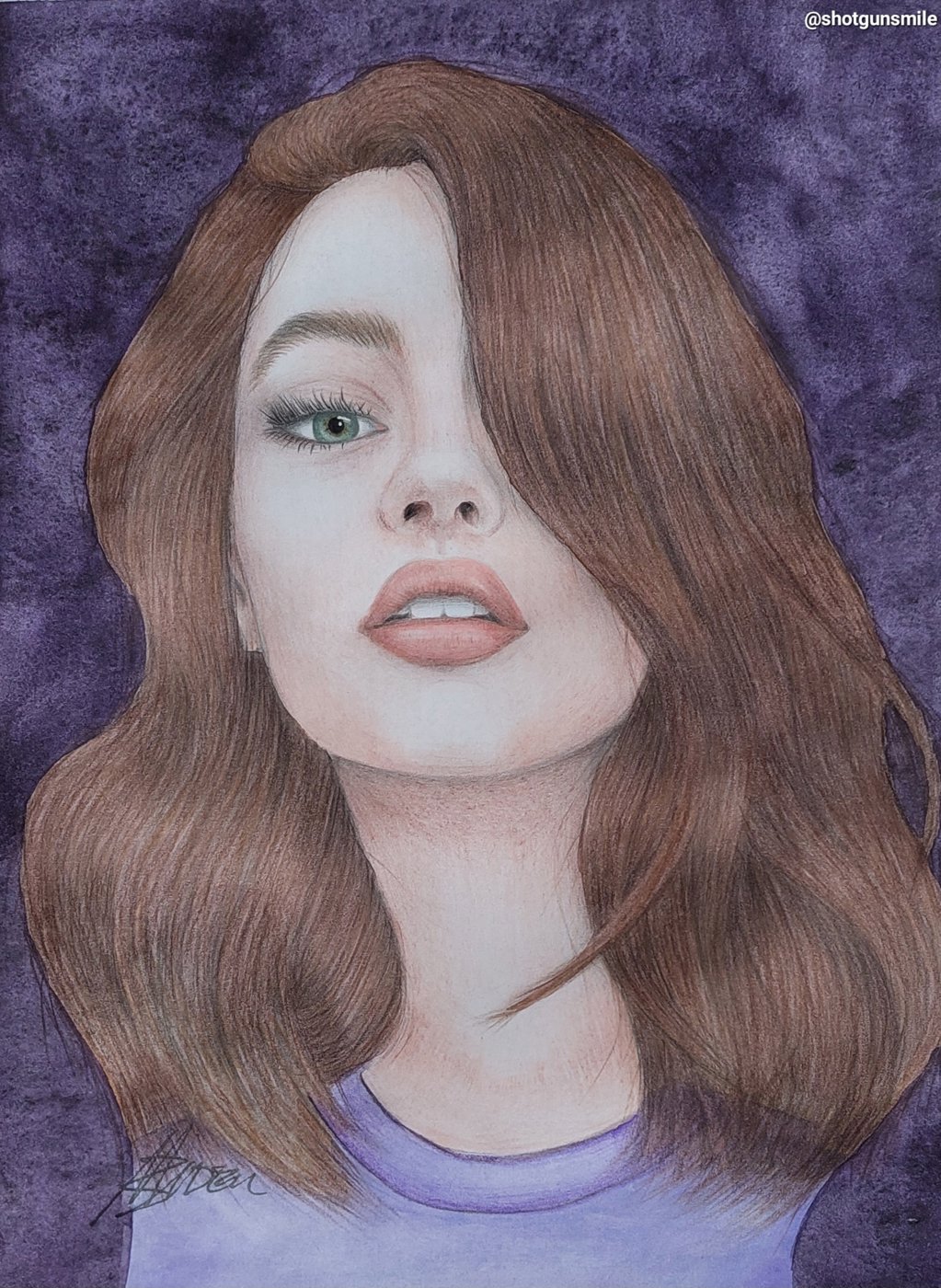 Автопортрет от Shotgunsmile
