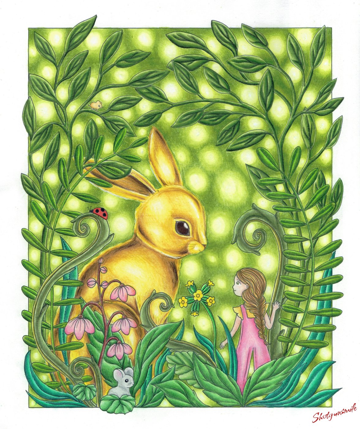 Золотой зайчик от Shotgunsmile