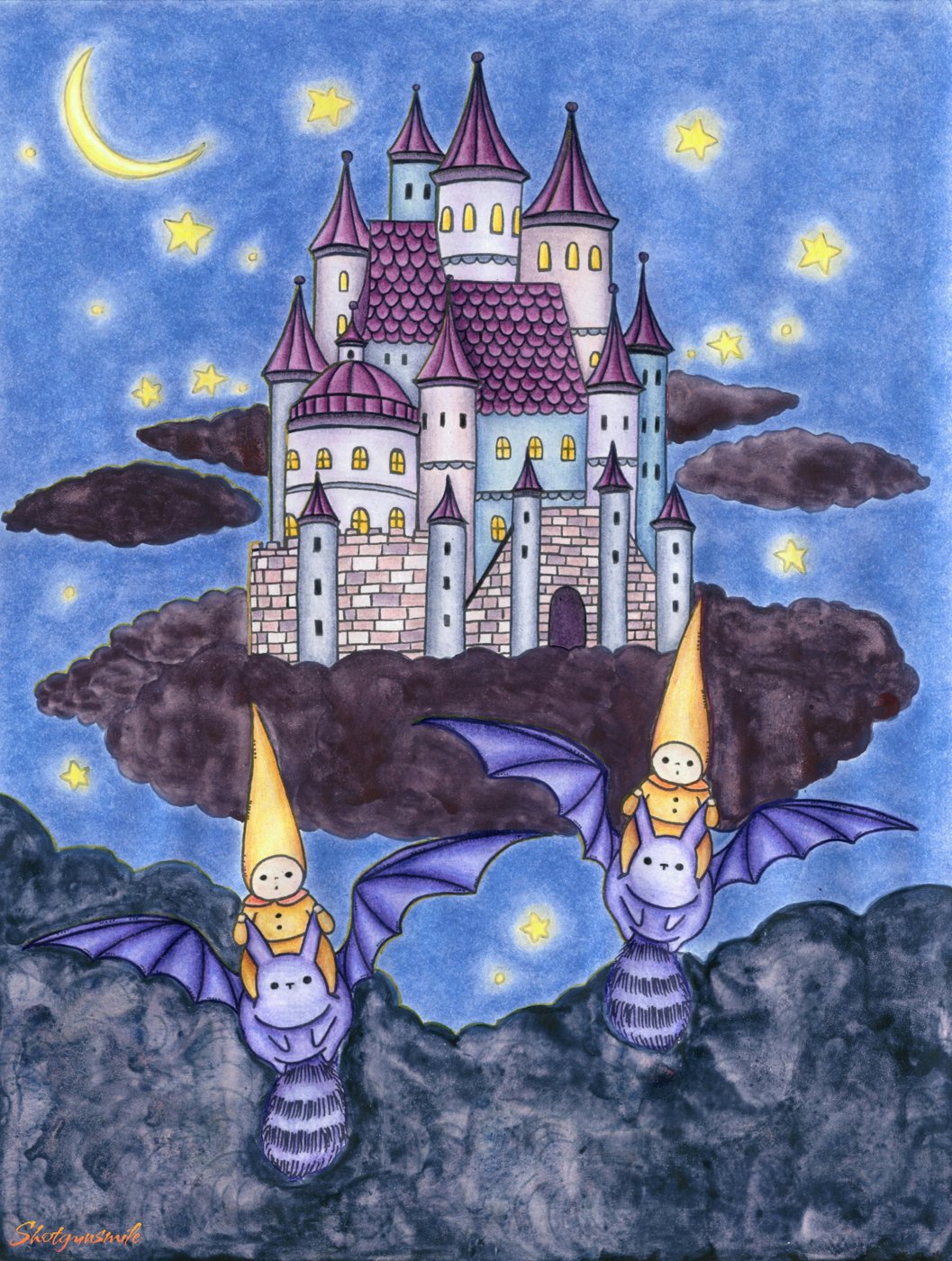 Замок в облаках от Shotgunsmile