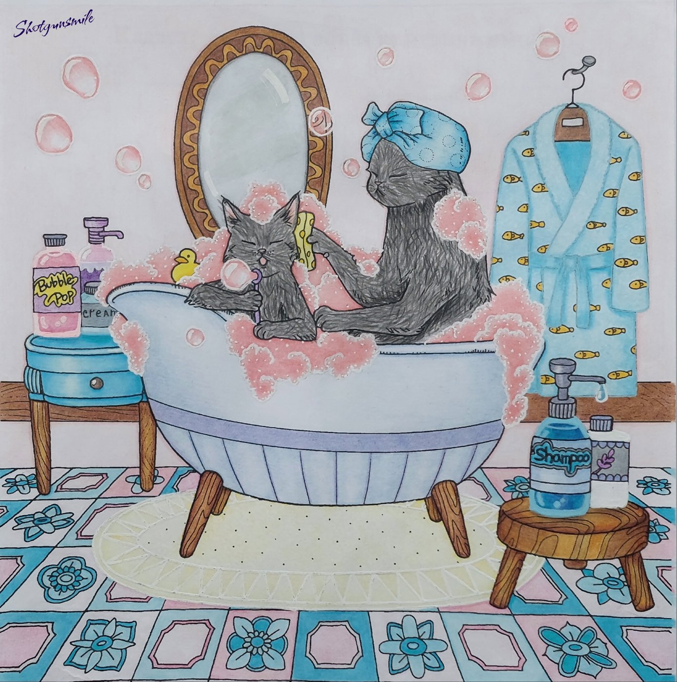 В ванной от Shotgunsmile