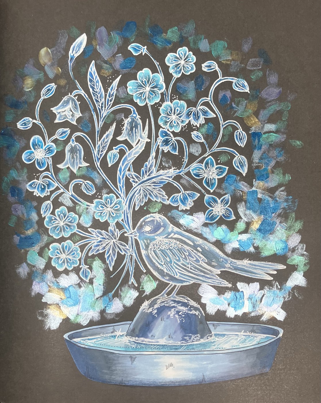 Ледяная птичка от Nalkariya