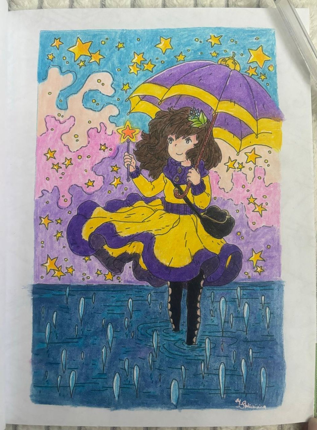 Работа от Yulia_coloring