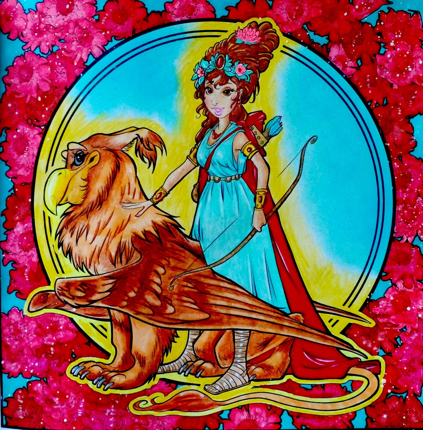 Работа от Ausmalecke