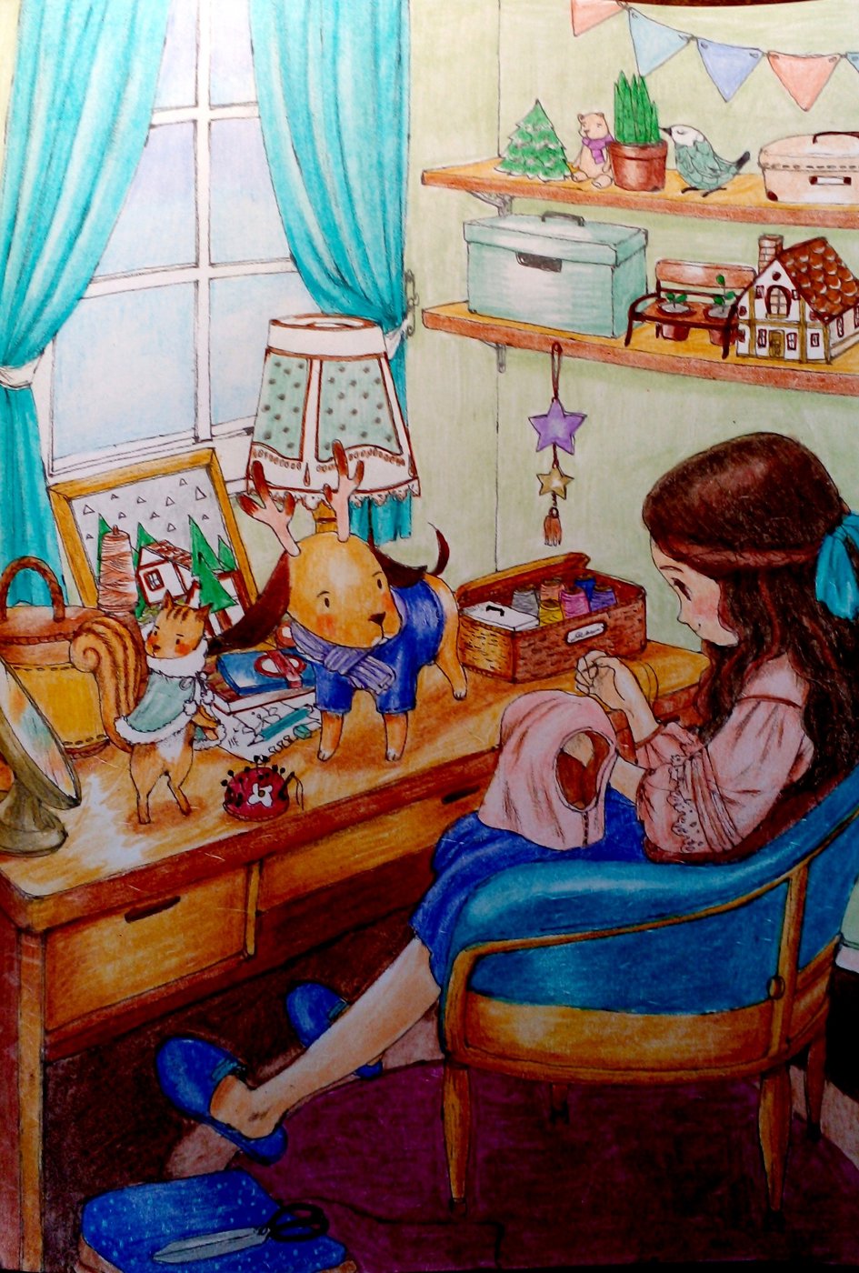 Работа от Ausmalecke