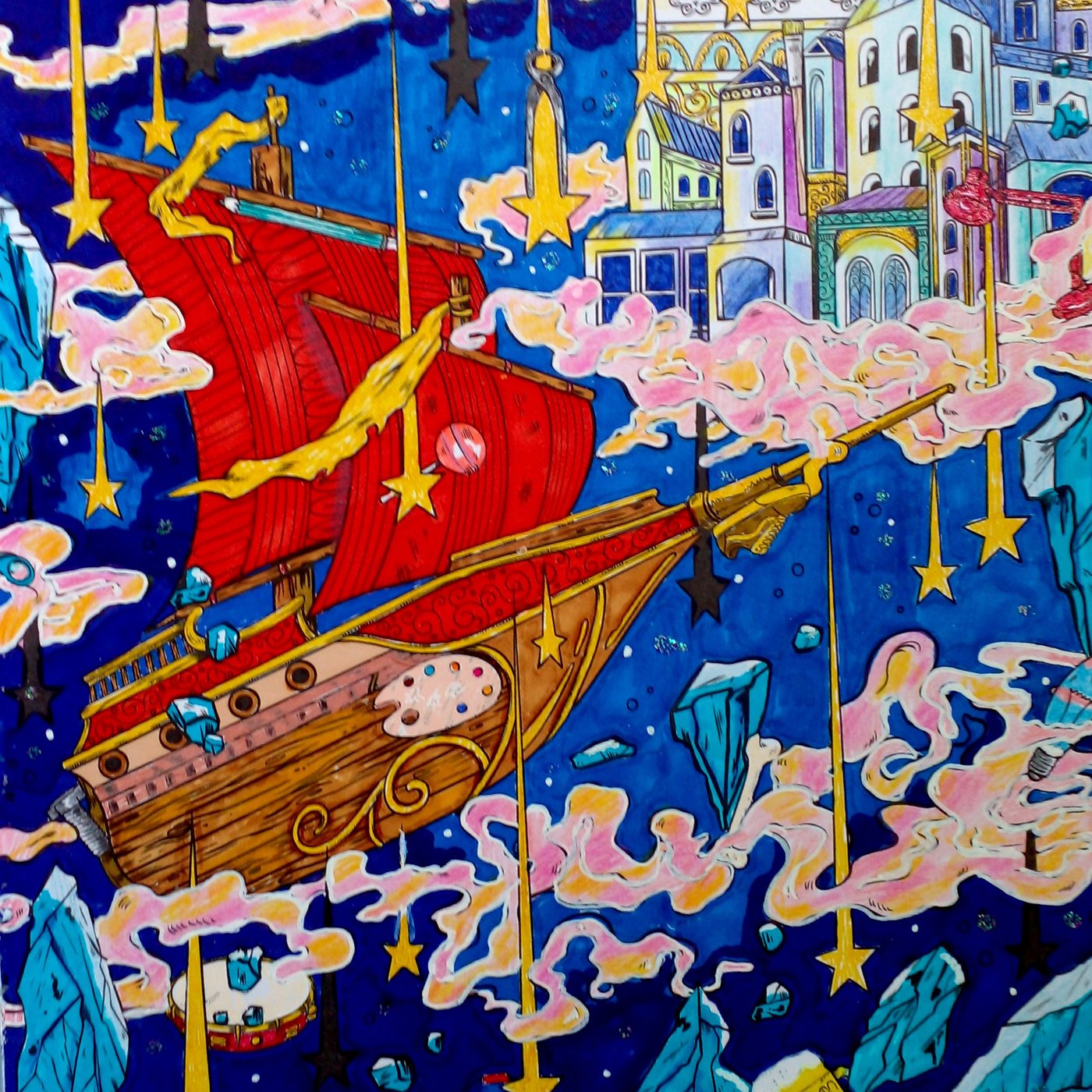 Работа от Ausmalecke