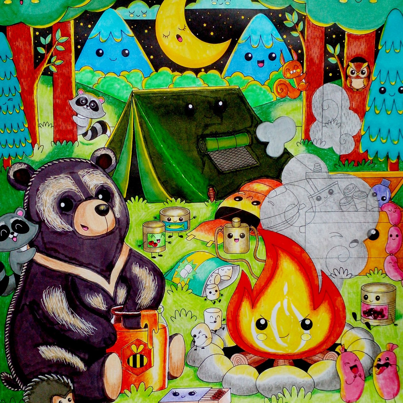 Работа от Ausmalecke