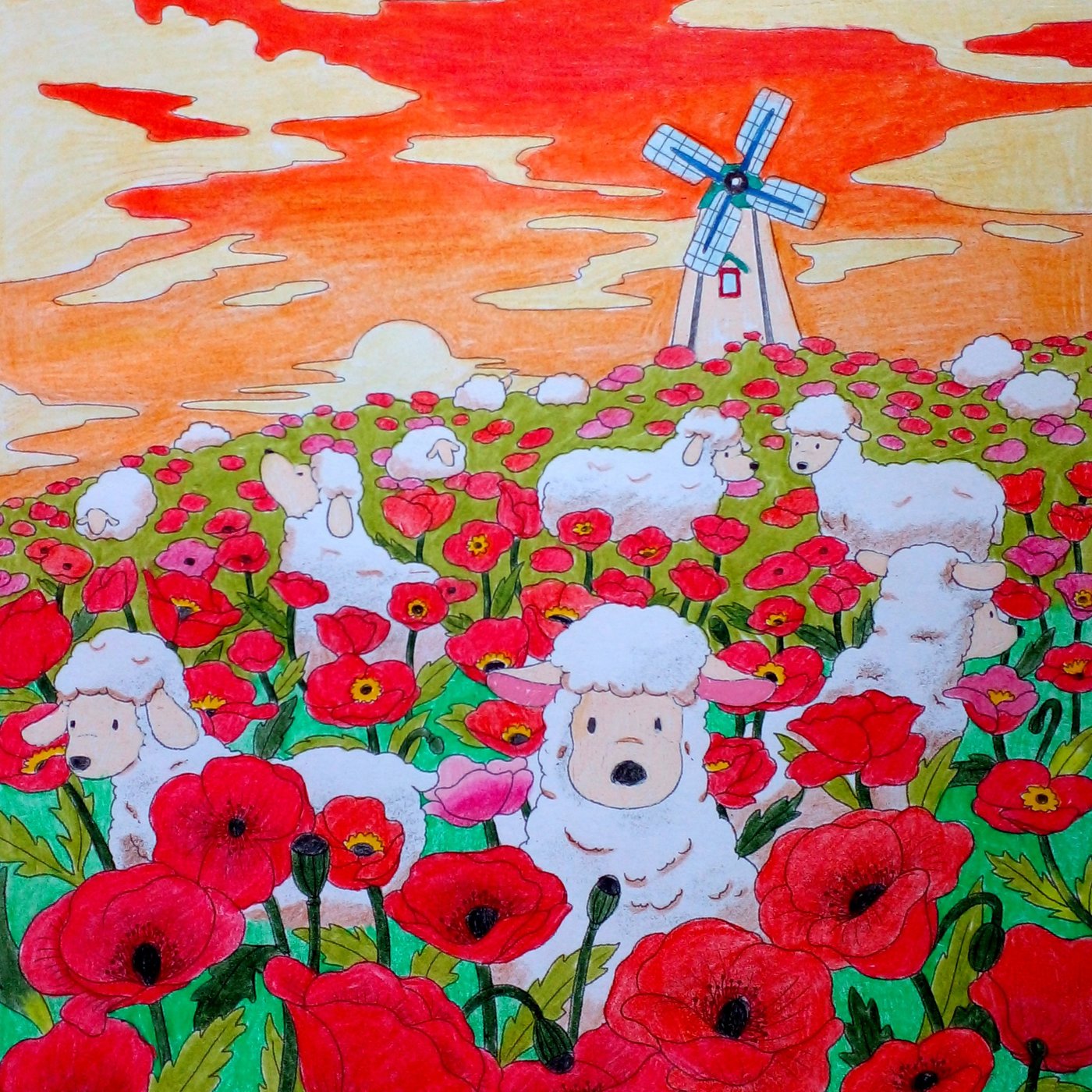 Работа от Ausmalecke