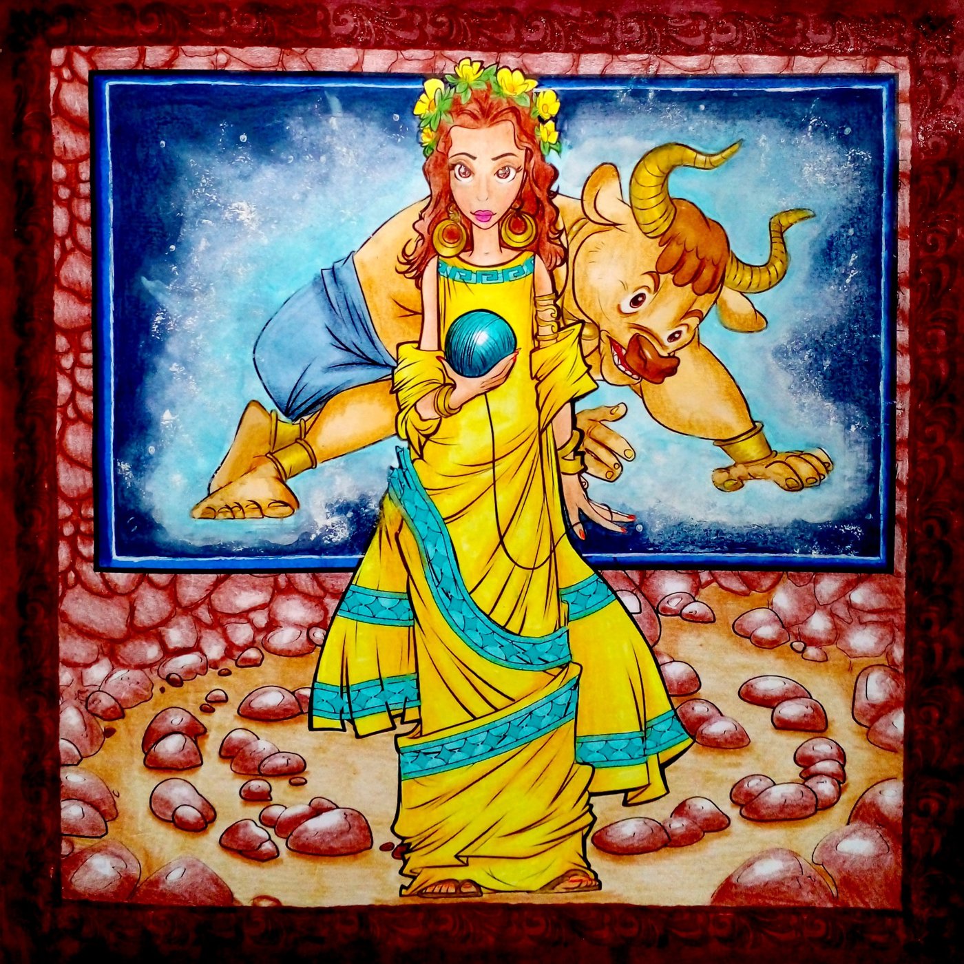 Работа от Ausmalecke