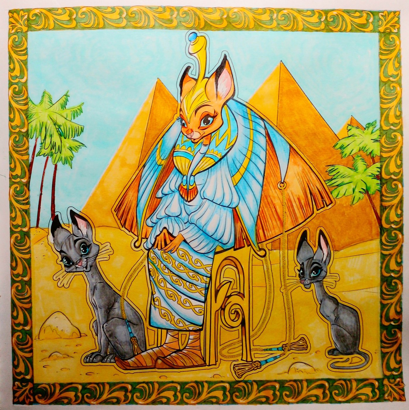 Работа от Ausmalecke