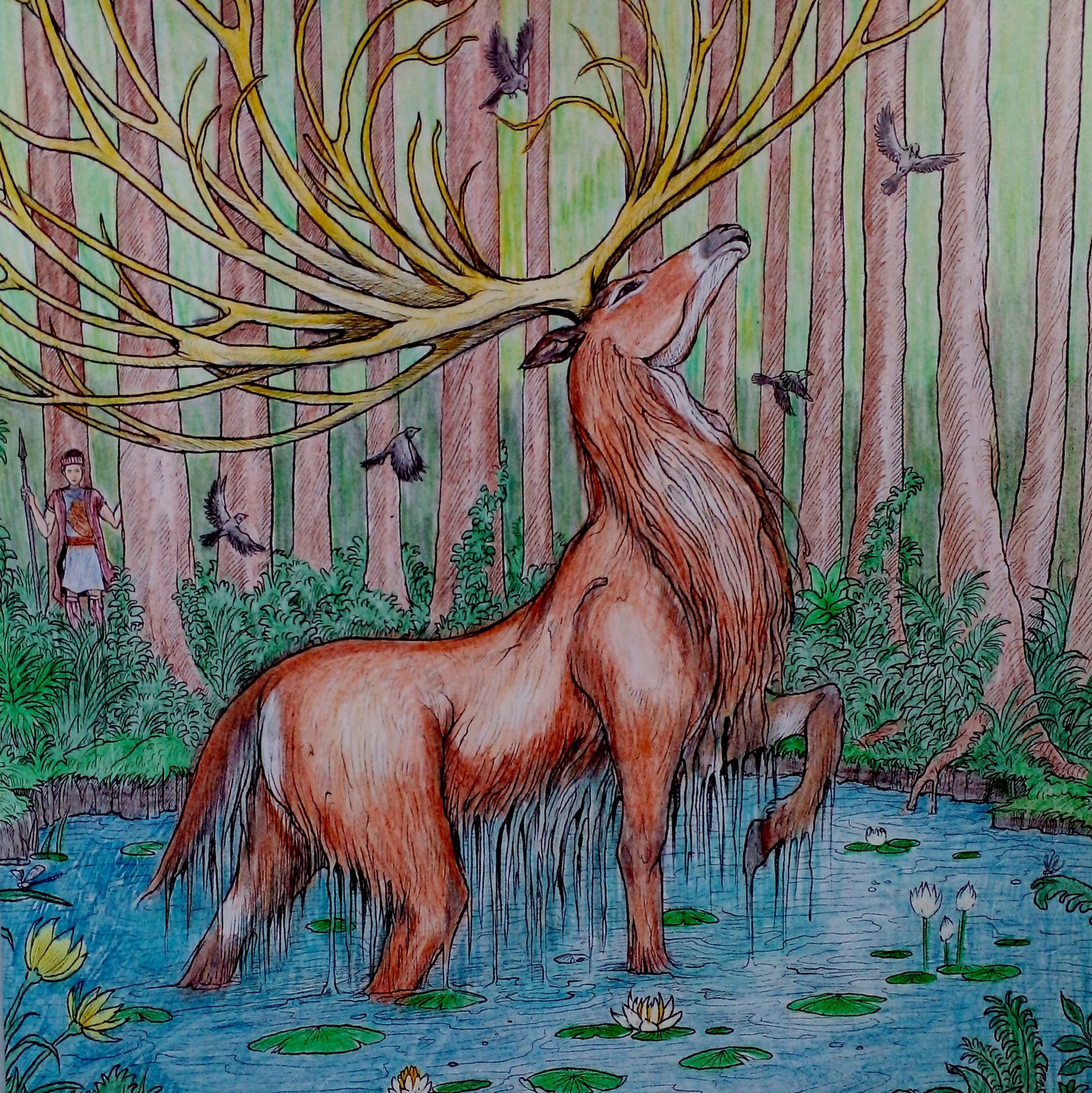 Работа от Ausmalecke