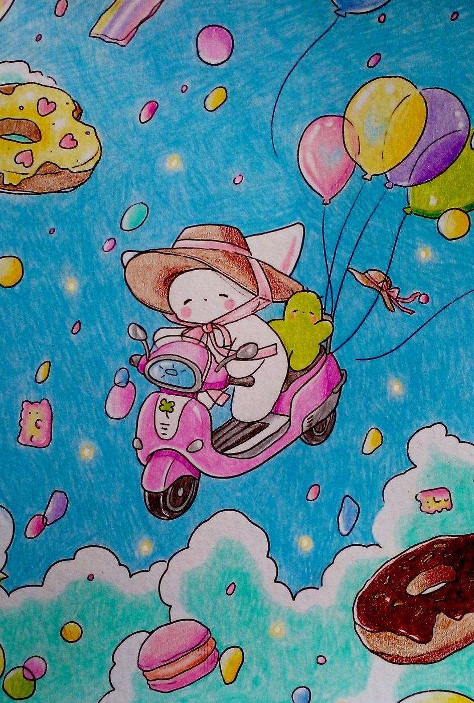 Работа от Ausmalecke