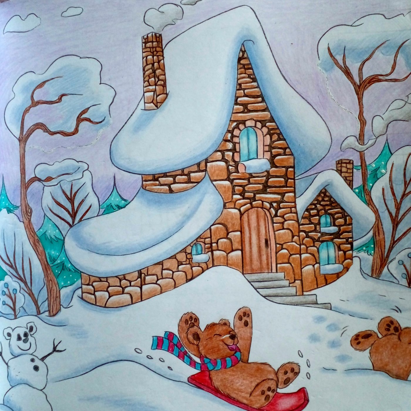 Работа от Ausmalecke